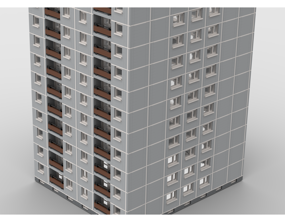 LEGO MOC-247938 Eastern European Panel Block Building by Dudlush ...