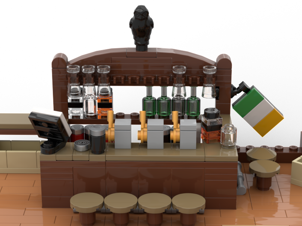 LEGO MOC-247998 Modular Irish pub by Viernes | Rebrickable - Build with ...