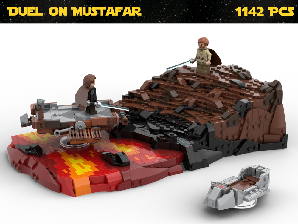 LEGO MOC-248034 Duel on Mustafar (19 BBY) by