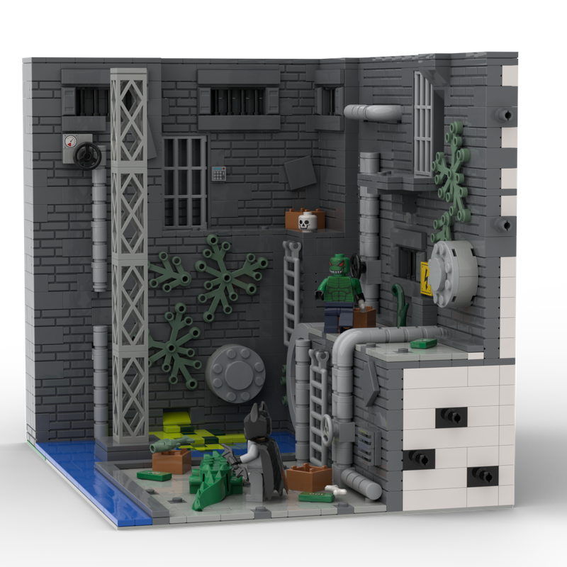 LEGO MOC-248045 Killer Croc’s Underground Hideout by Txizu ...