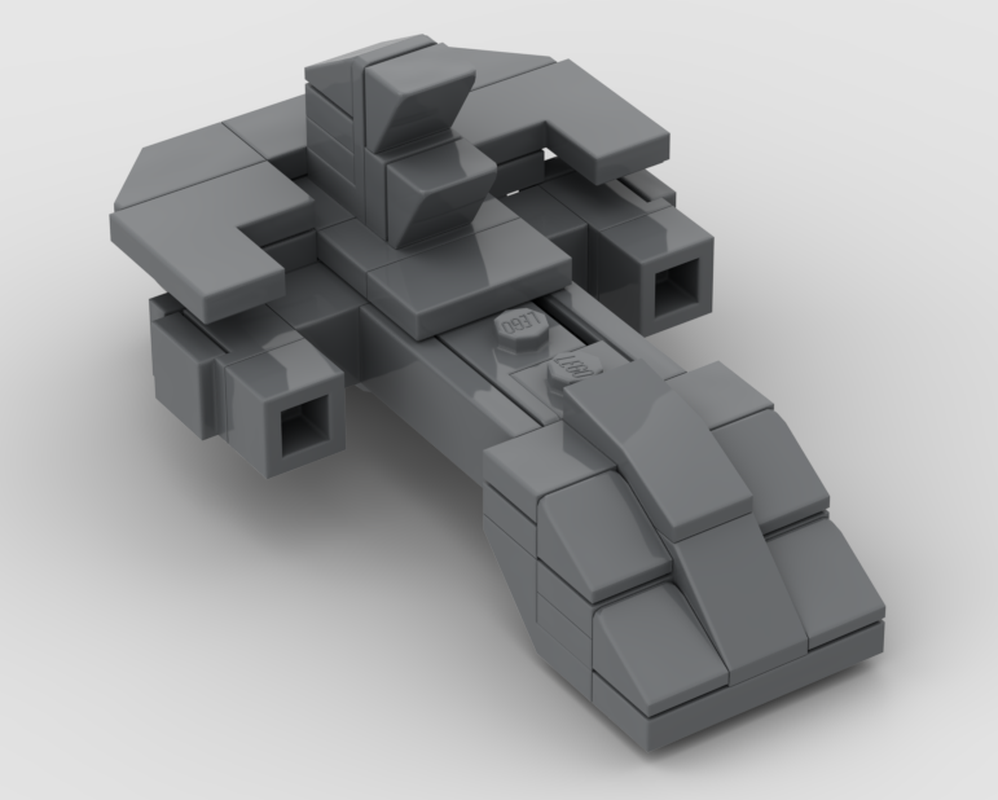 LEGO MOC-248057 Stargate Prometheus X-303 Ship mini model by ...