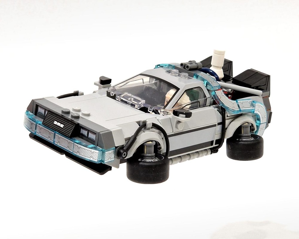 D*U様 新品未使用品　Def Tech 20th Anniversary レコ LEGO MOC-248059 77256 Time Machine with Folding Wheels + Studless
