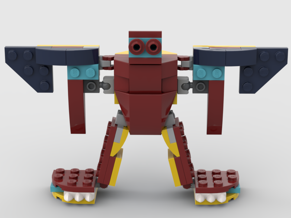 LEGO MOC-248063 Super Jetpack Robot Jr. from MOC #248675 by AresBuilds ...