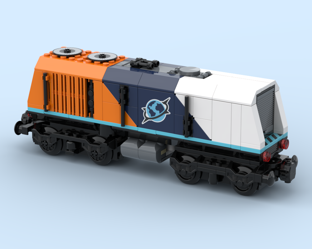 LEGO MOC-248086 Arctic Explorer Train B-Unit by