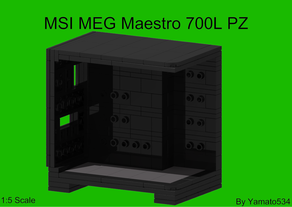LEGO MOC-248120 1:5 Scale MSI MEG Maestro 700L PZ by yamato534 ...