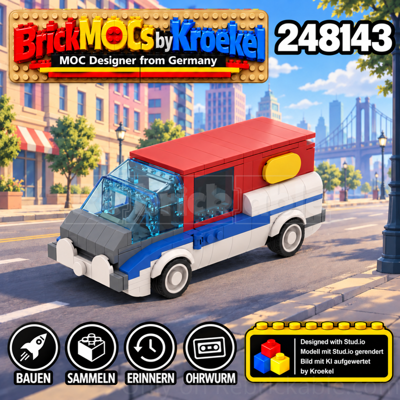LEGO MOC-248143 Inspector Gadget – Van 80s Edition by ...
