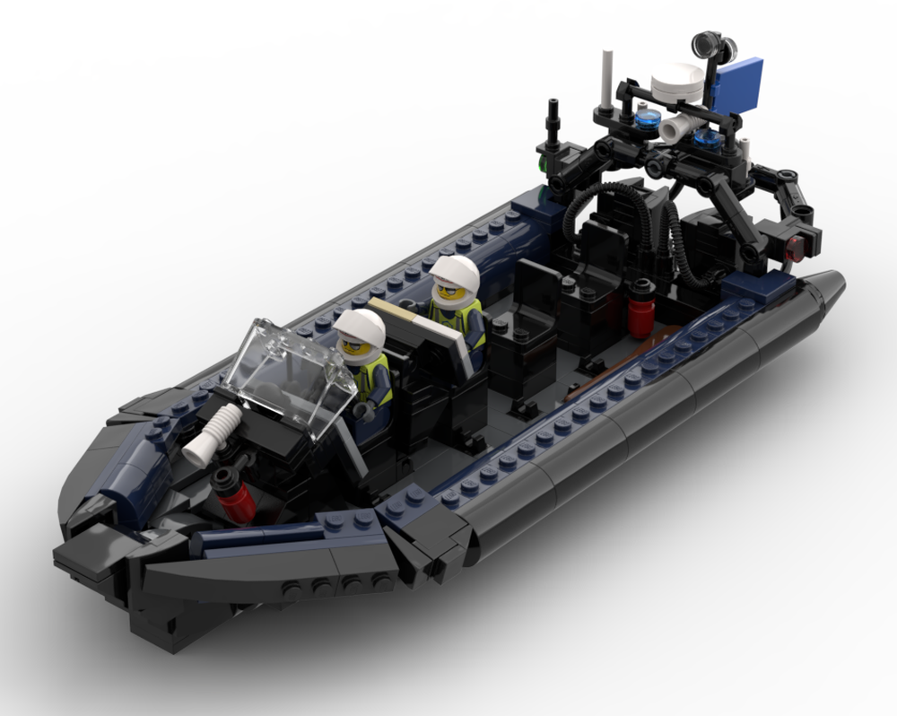 LEGO MOC-248170 Gibraltar Defence Police Arctic-24 RHIB (VC1) by ...