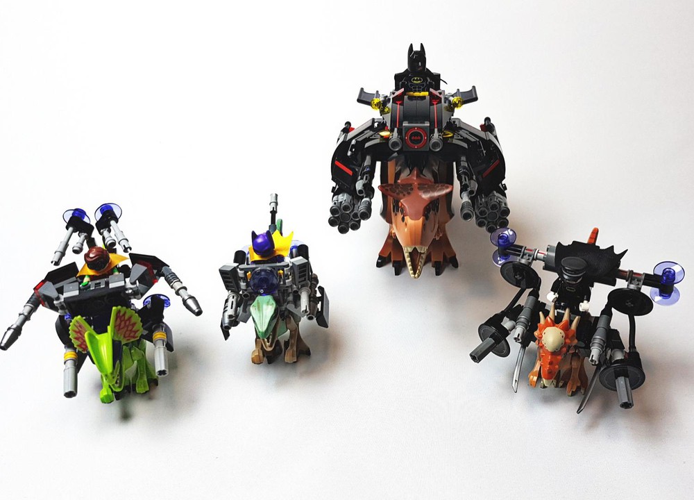 LEGO MOC 70917 - Batman Dino Riders by the_bricked_cave | Rebrickable -  Build with LEGO
