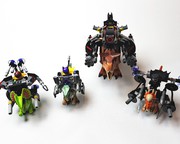 LEGO MOC Batman - 8 heads scale minifigure by kosh_lv