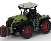 42054 - Claas Xerion 5000 Modification with Pneumatic Pump