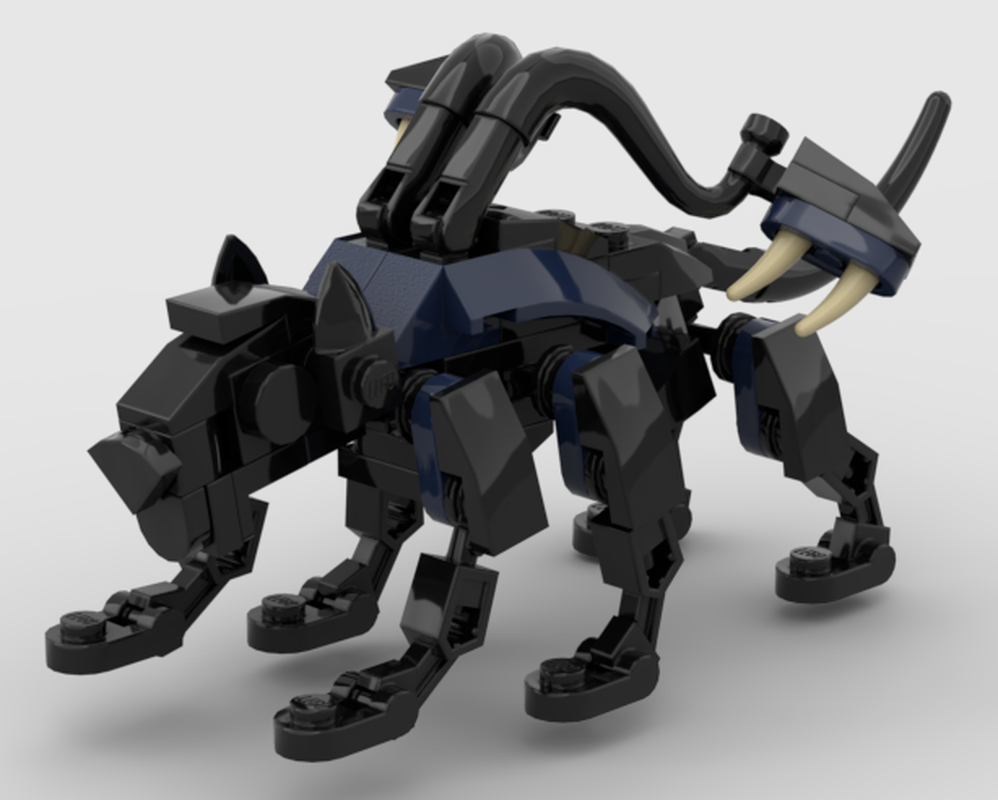 LEGO MOC-248216 Displacer Beast by emperor_of_dogkind | Rebrickable ...