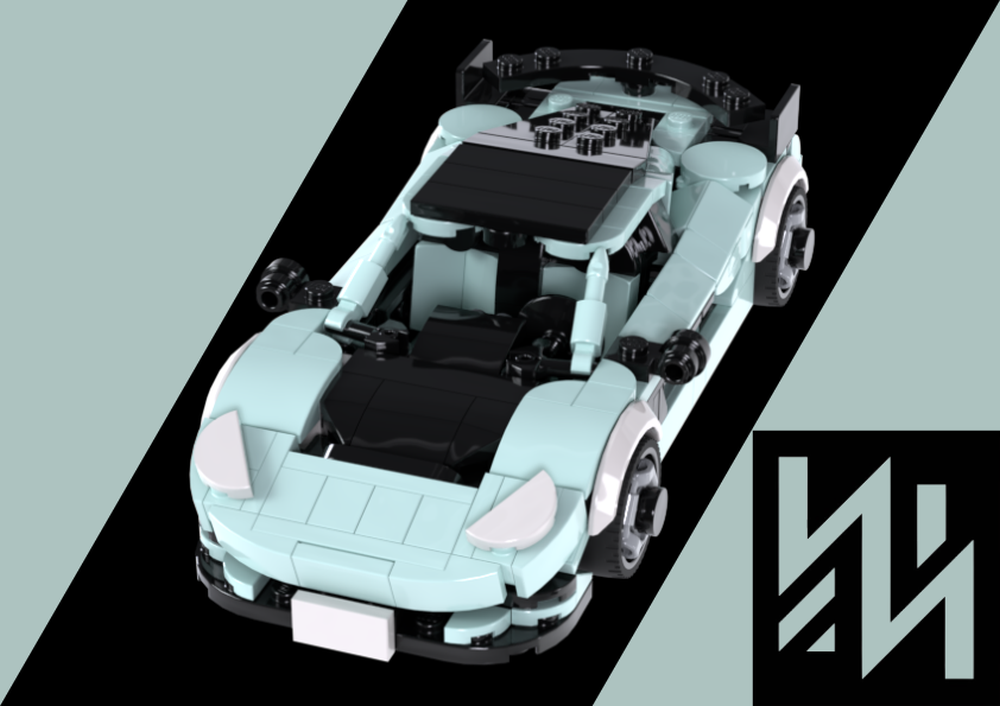 LEGO MOC Inspired by Rimac Nevera R by Noggatogga | Rebrickable - Build ...