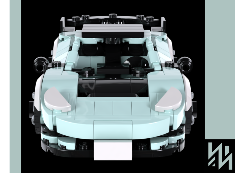 LEGO MOC Inspired by Rimac Nevera R by Noggatogga | Rebrickable - Build ...