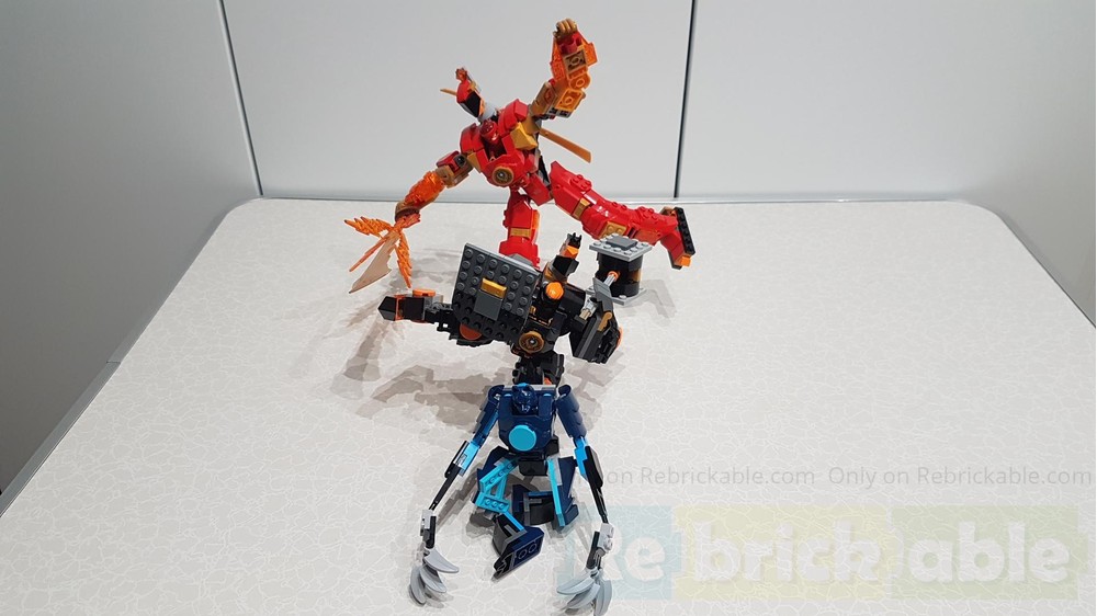 LEGO MOC Lava mech, dwarf mech and wolf mech by Somehow Bricks ...