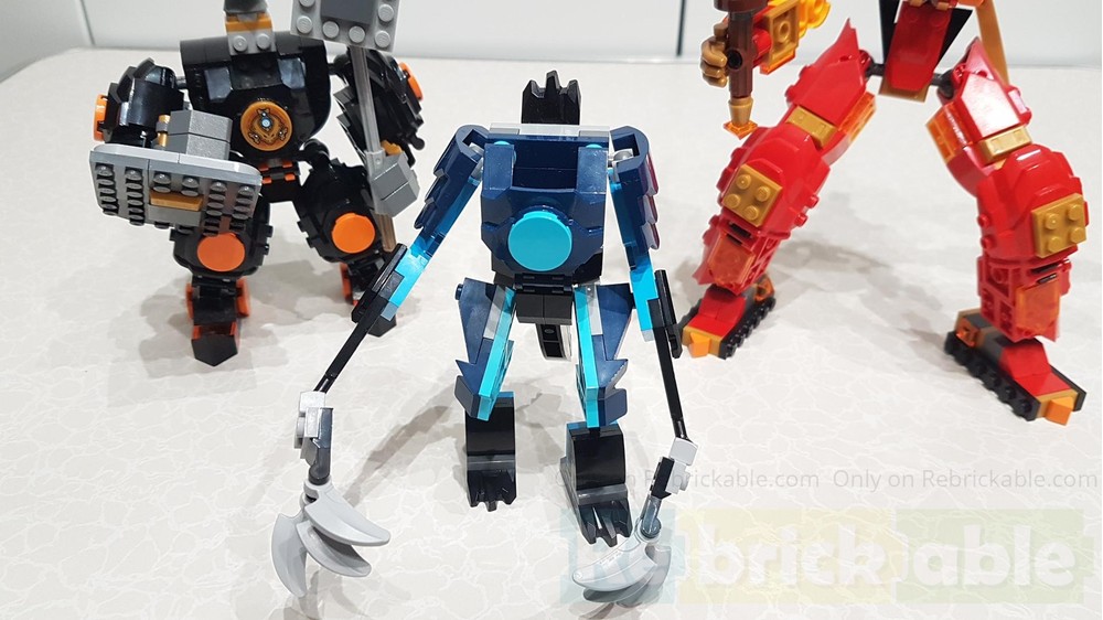 LEGO MOC Lava mech, dwarf mech and wolf mech by Somehow Bricks ...