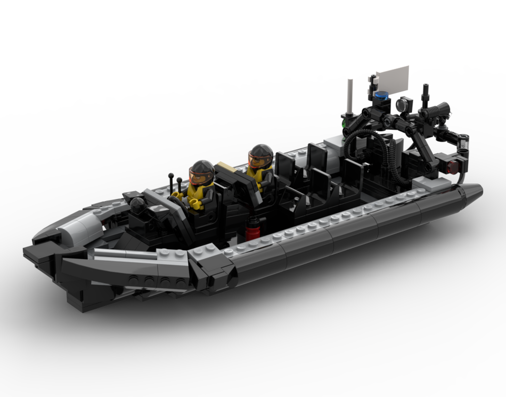 LEGO MOC-248370 Arctic 24 RHIB by jrd3683 | Rebrickable - Build with LEGO