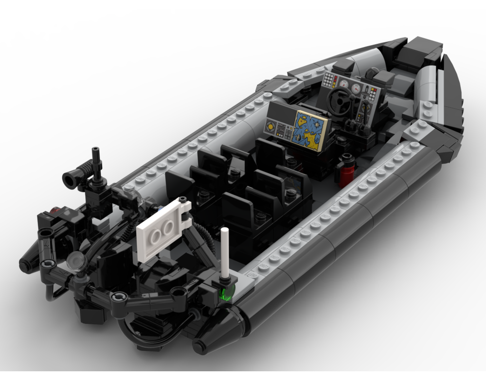 LEGO MOC-248370 Arctic 24 RHIB by jrd3683 | Rebrickable - Build with LEGO