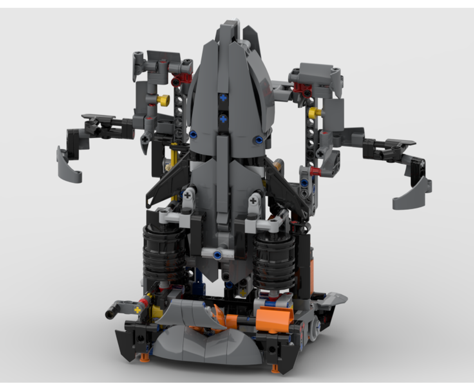 LEGO MOC 42173 Rocket Launch by K.r.t.f | Rebrickable - Build with LEGO