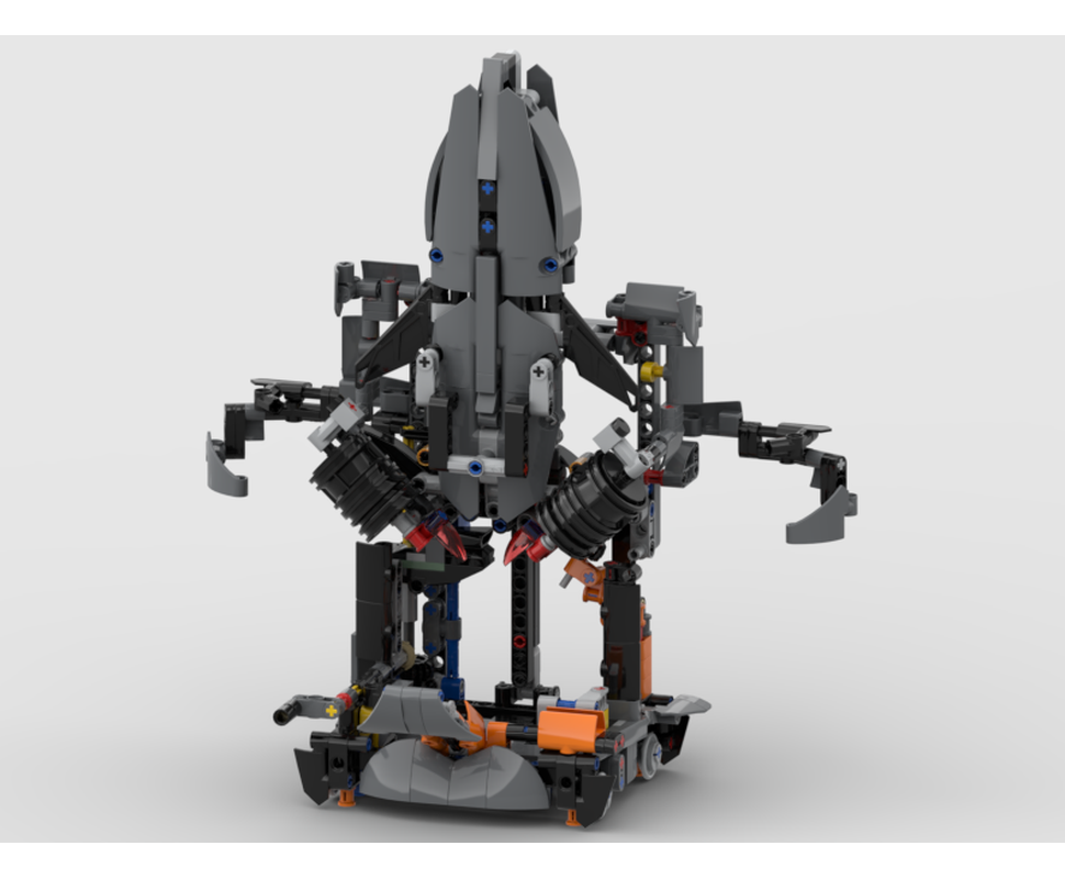 LEGO MOC 42173 Rocket Launch by K.r.t.f | Rebrickable - Build with LEGO