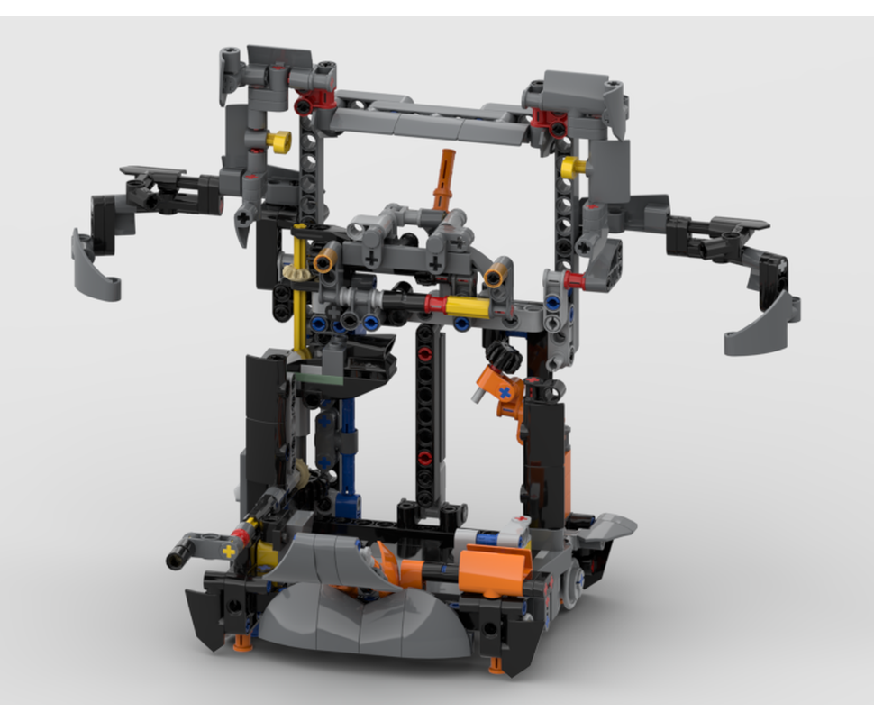 LEGO MOC 42173 Rocket Launch by K.r.t.f | Rebrickable - Build with LEGO