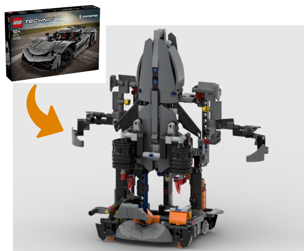 LEGO MOC 42173 Rocket Launch by K.r.t.f | Rebrickable - Build with LEGO