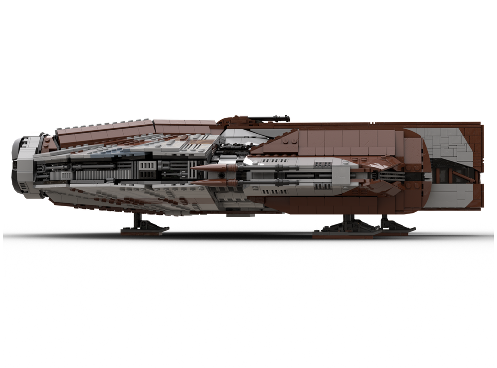 LEGO MOC-248530 Ebon Hawk Dynamic-class freighter KOTOR (Minifig Scale ...