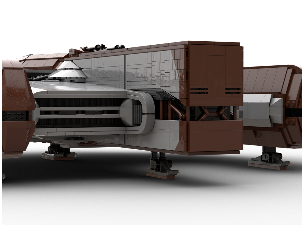 LEGO MOC-248530 Ebon Hawk Dynamic-class freighter KOTOR (Minifig Scale ...
