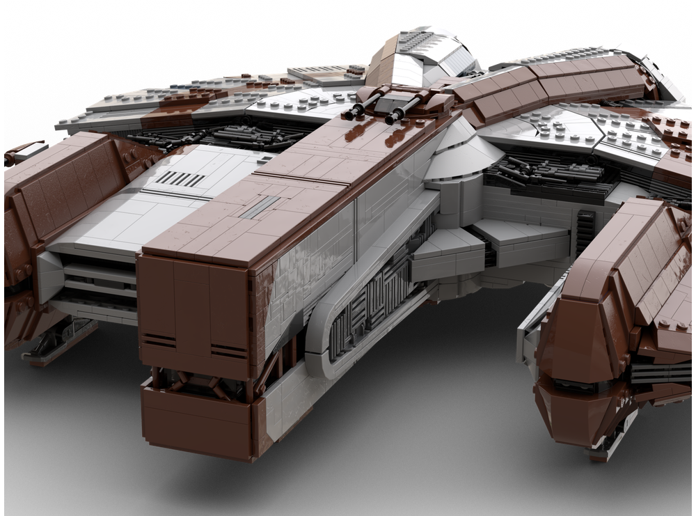 LEGO MOC-248530 Ebon Hawk Dynamic-class freighter KOTOR (Minifig Scale ...