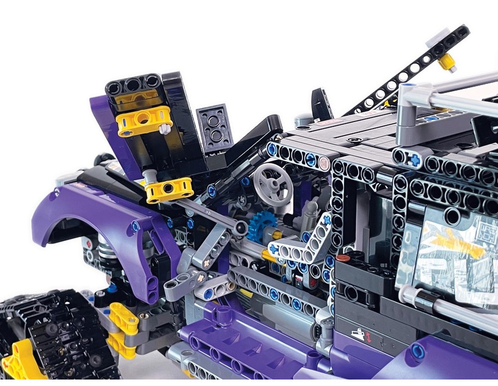 LEGO MOC-248558 42069 Extreme Adventure RC MOD for Power Function ...