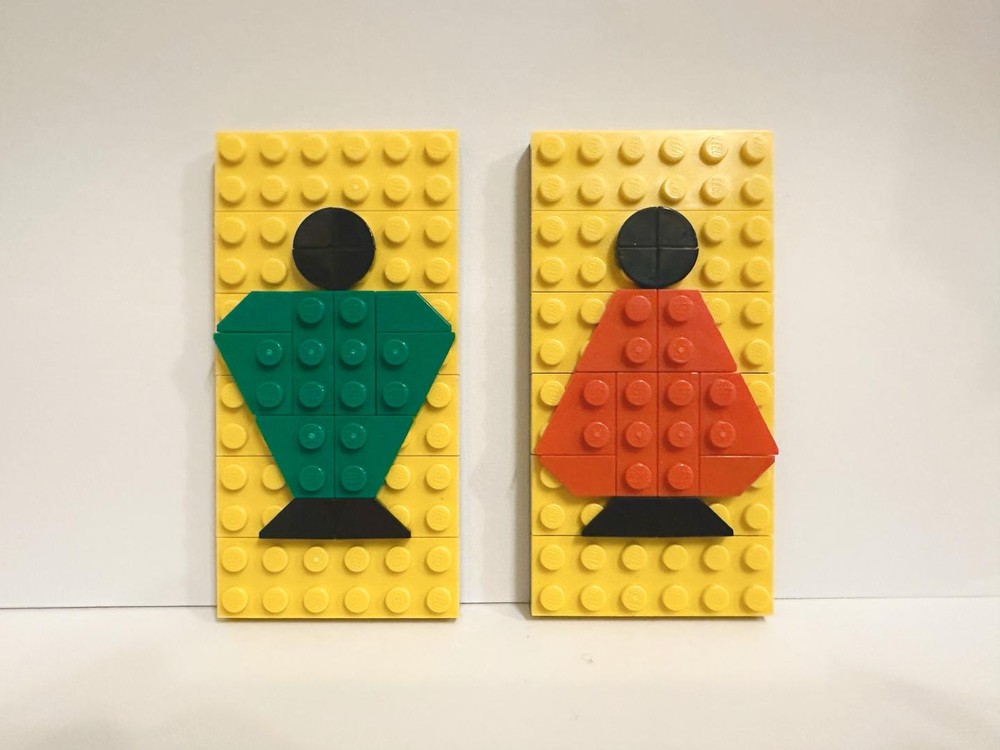 LEGO MOC Toilet Signs by uneuro | Rebrickable - Build with LEGO