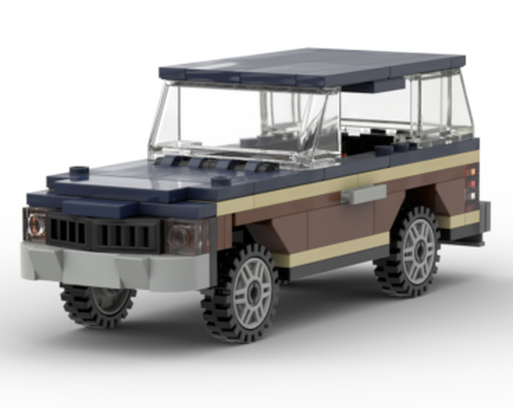 LEGO MOC-248587 1970s Station Wagon by rustywuth | Rebrickable - Build ...