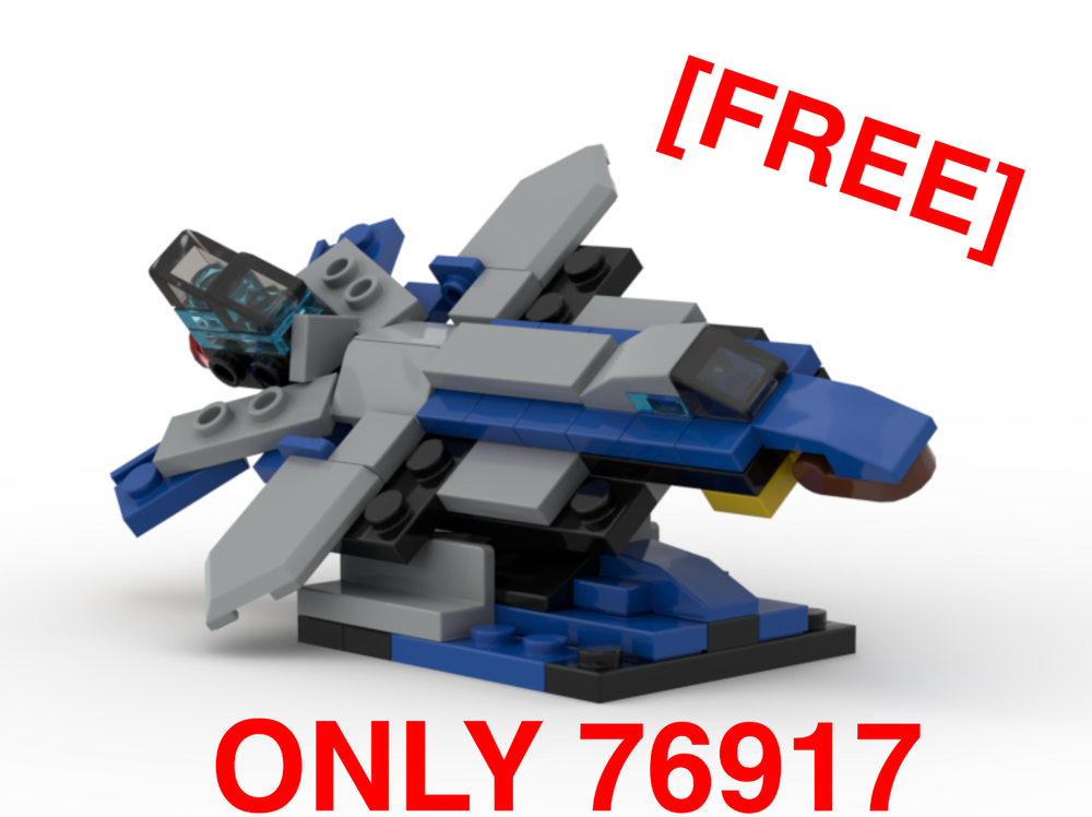 LEGO MOC-248609 [FREE] Scaled Jet and Stand by thebrickraeser ...