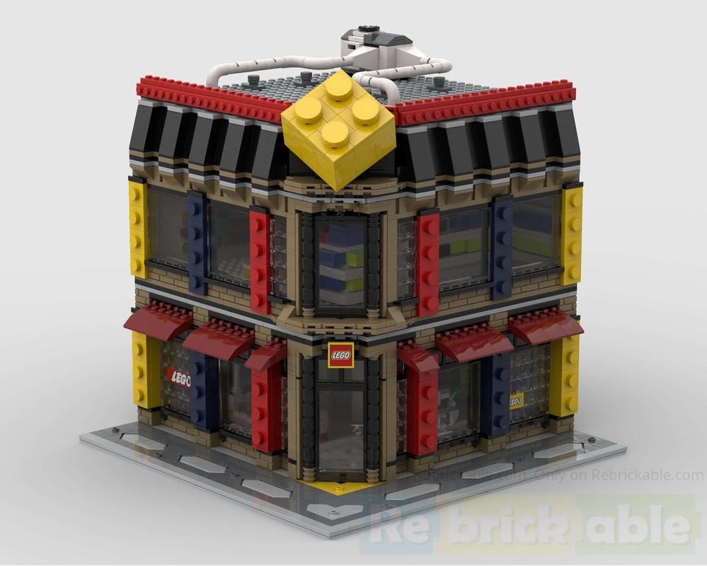 LEGO MOC-248673 LEGO Store Modular by brickmanspark | Rebrickable ...