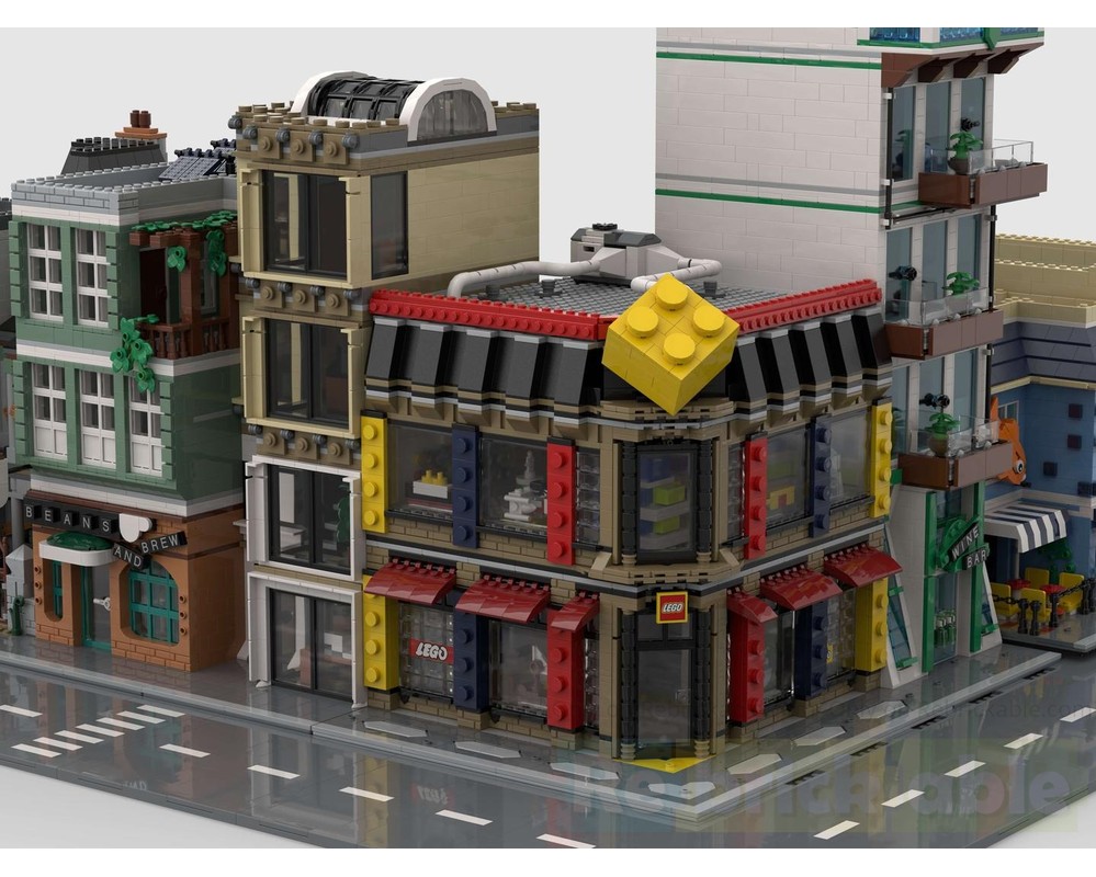 LEGO MOC-248673 LEGO Store Modular by brickmanspark | Rebrickable ...