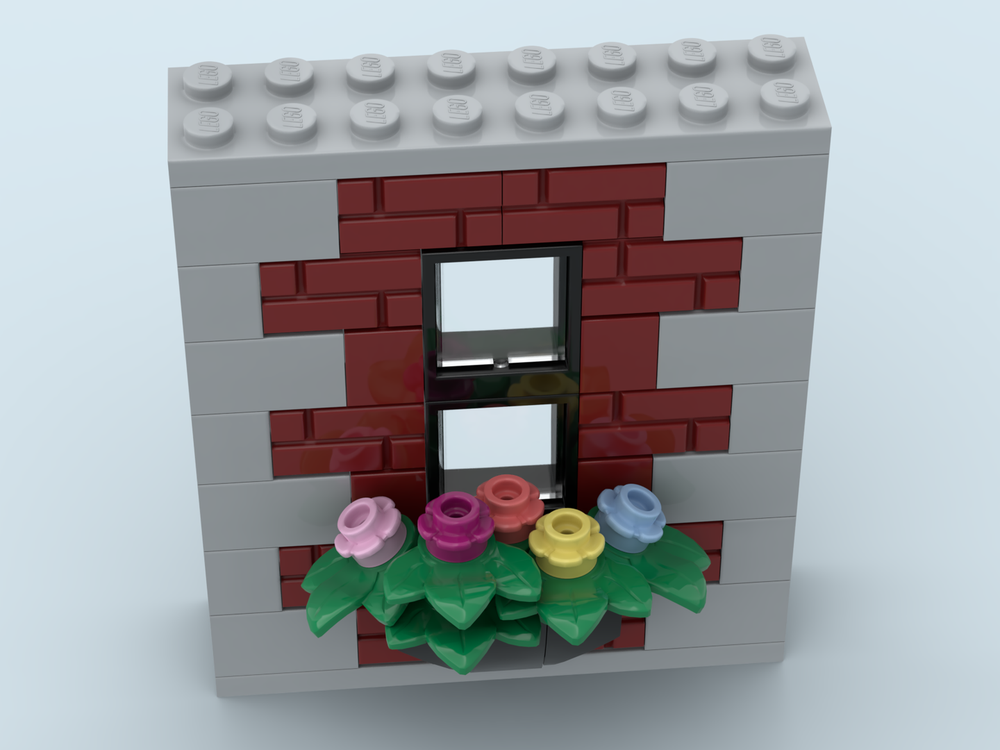 LEGO MOC-248678 Bountiful Window Box by NicholasBrickolas | Rebrickable ...