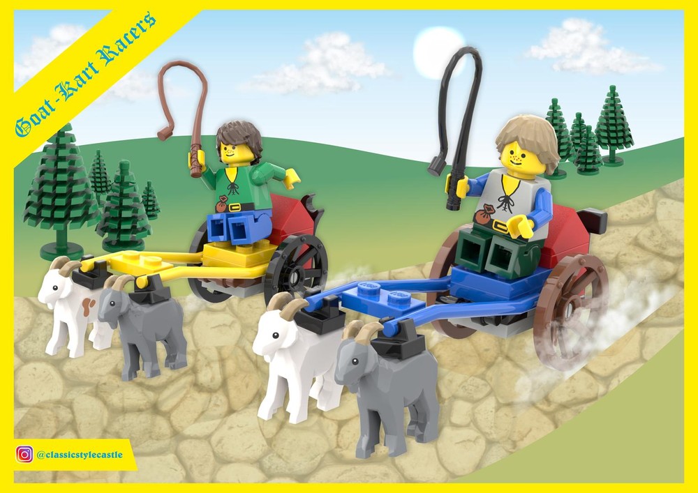 LEGO MOC-248701 Goat-Kart Racers by classicstylecastle | Rebrickable ...