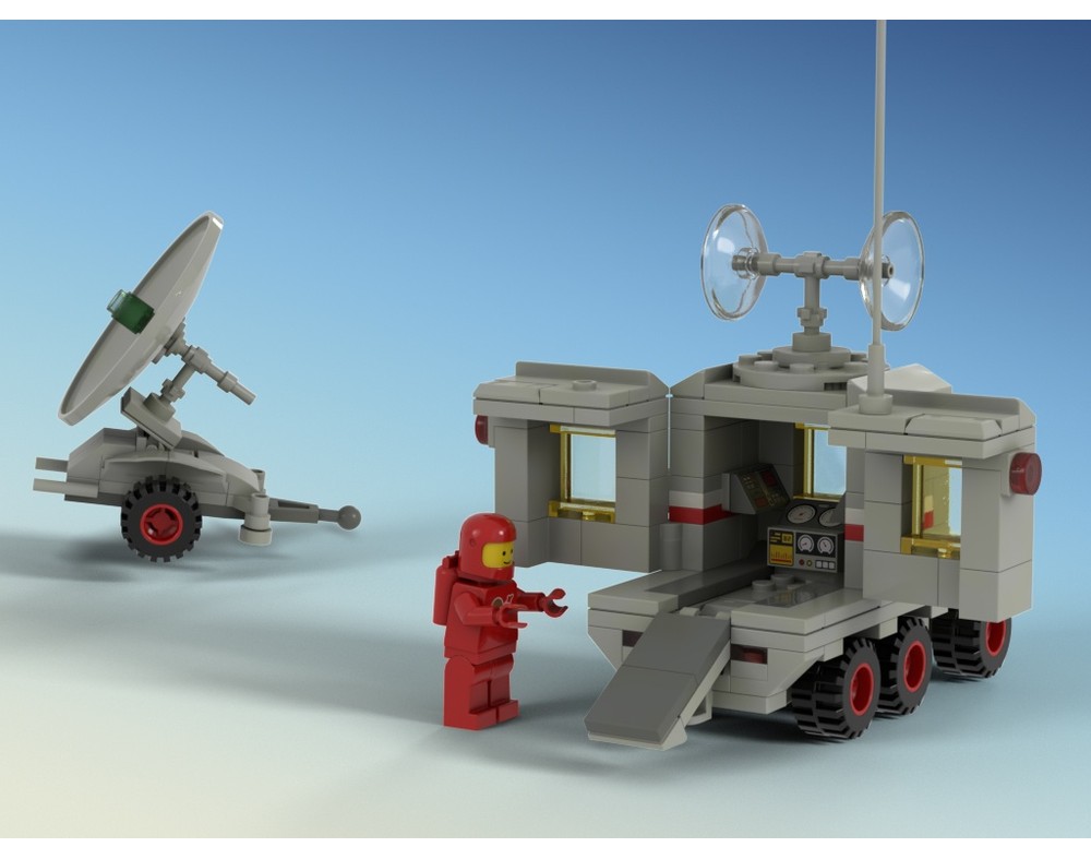 LEGO MOC-248703 Mobile Tracking Station by RustyRunt | Rebrickable ...