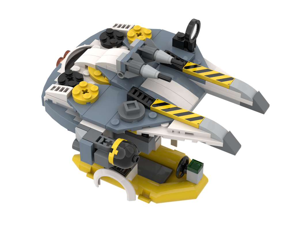 LEGO MOC-248709 Manta Ray Falcon by TheHaanSolo | Rebrickable - Build ...