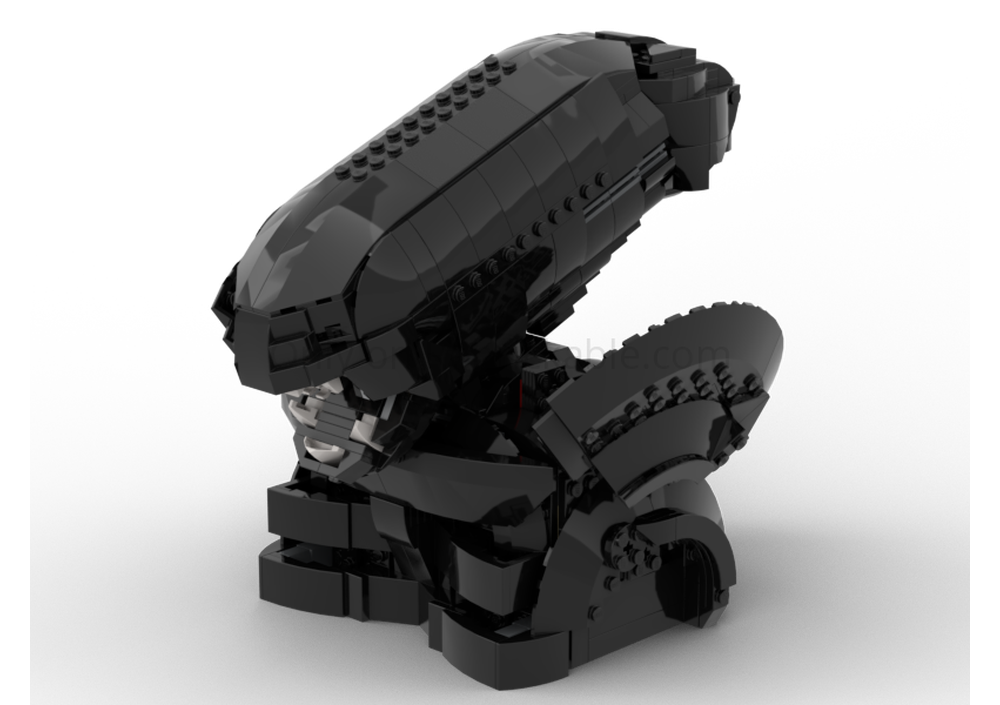 LEGO MOC-248753 21349 Xenomorph Bust by zengogobrick | Rebrickable ...