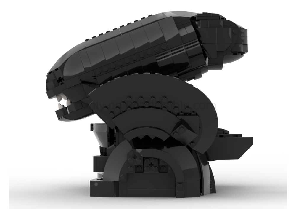 LEGO MOC-248753 21349 Xenomorph Bust by zengogobrick | Rebrickable ...