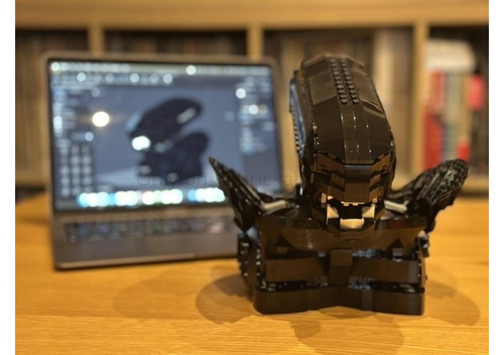 LEGO MOC-248753 21349 Xenomorph Bust by zengogobrick | Rebrickable ...