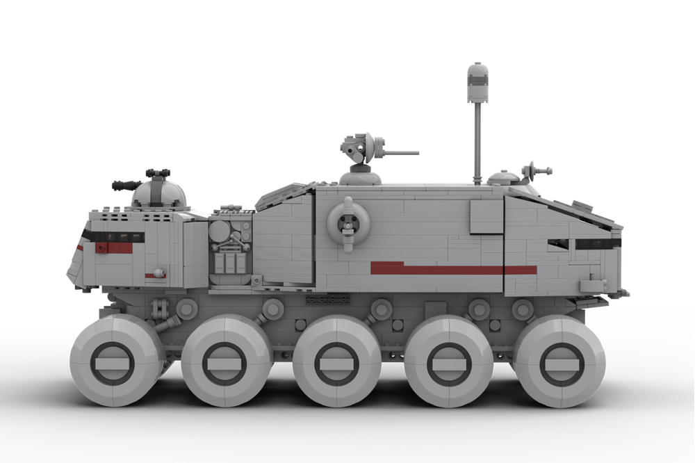LEGO MOC Clone Turbo Tank V2 by Sir BuildsALot | Rebrickable - Build ...