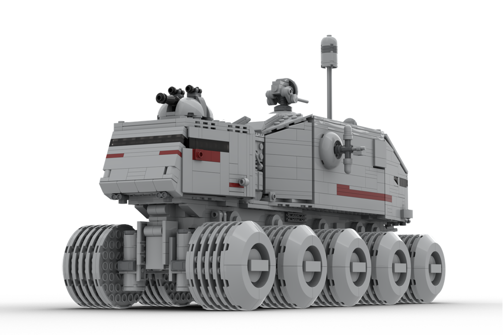 LEGO MOC Clone Turbo Tank V2 by Sir BuildsALot | Rebrickable - Build ...