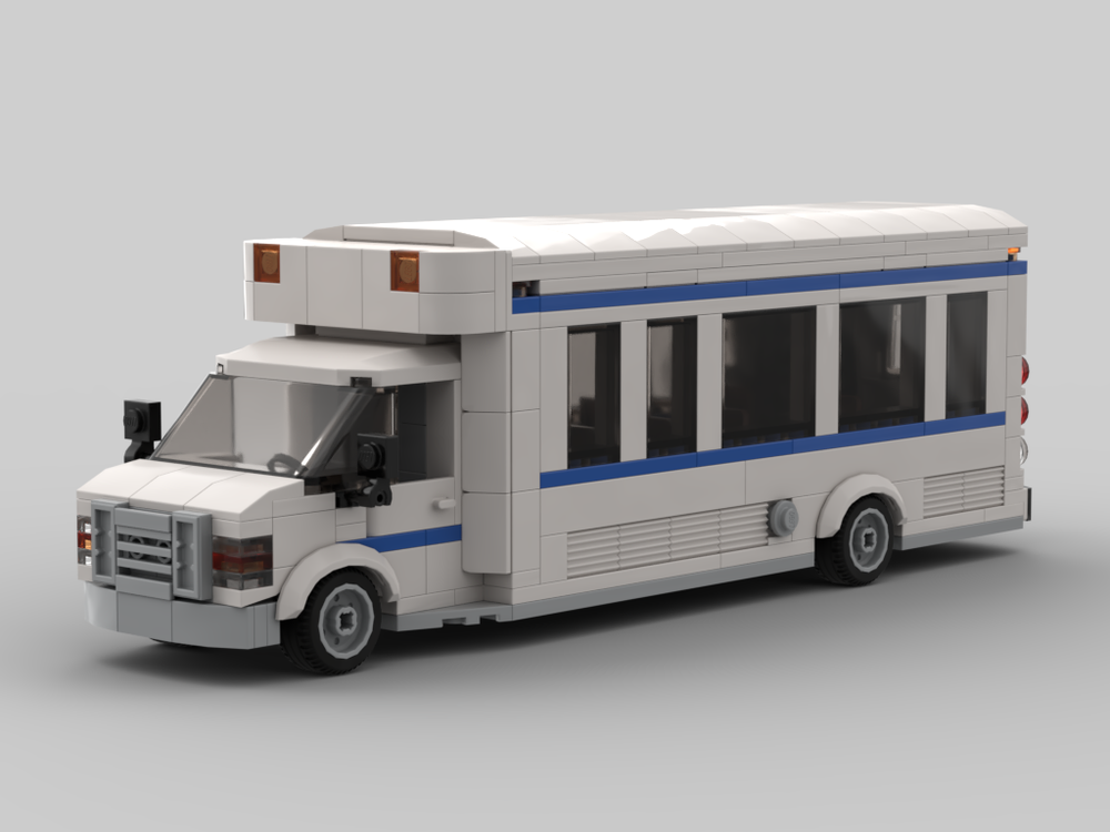 LEGO MOC-248777 Transit Bus by JIDBrickCreations | Rebrickable - Build ...