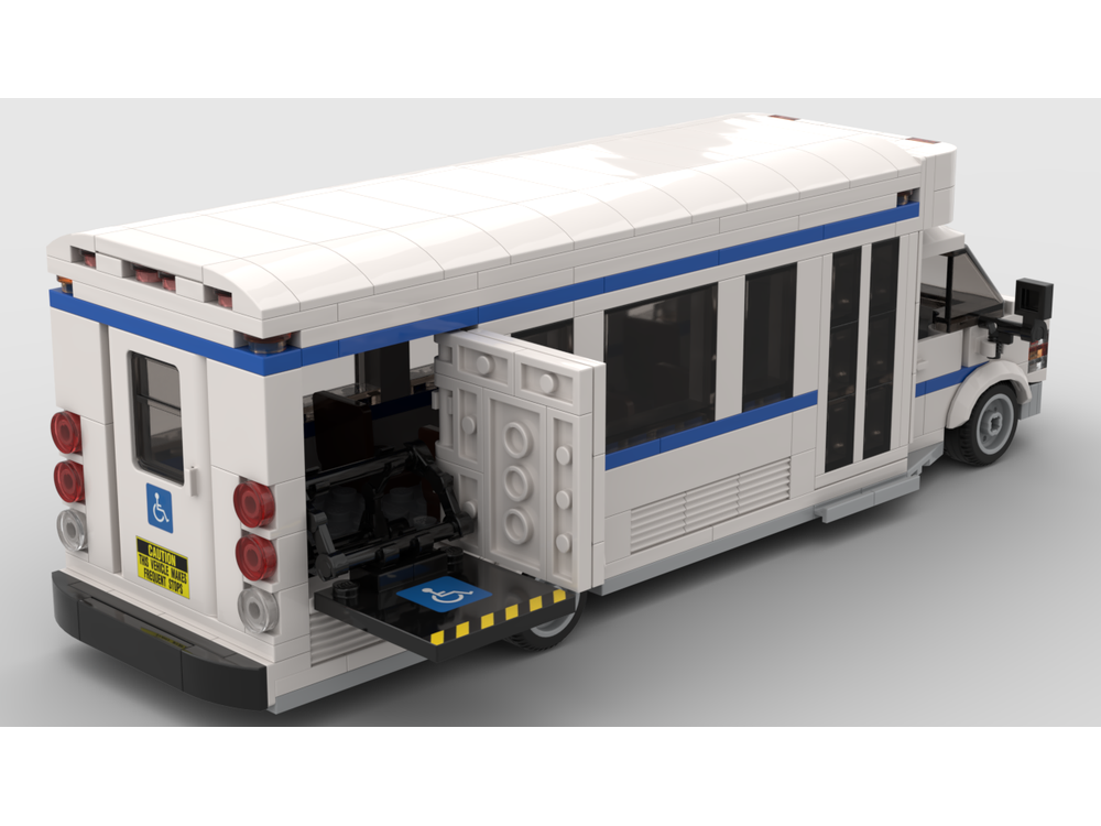 LEGO MOC-248777 Transit Bus by JIDBrickCreations | Rebrickable - Build ...