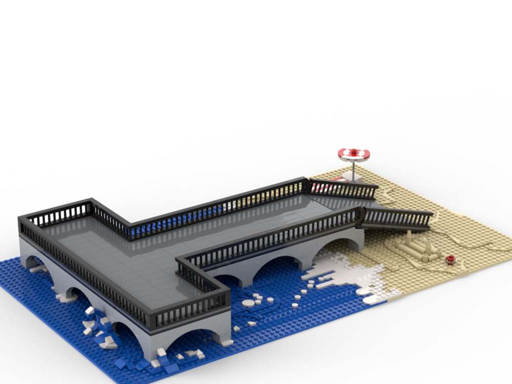 LEGO MOC-248780 Modular pier by Viernes | Rebrickable - Build with LEGO