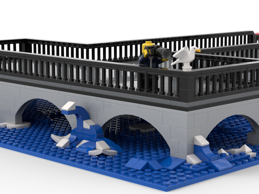 LEGO MOC-248780 Modular pier by Viernes | Rebrickable - Build with LEGO
