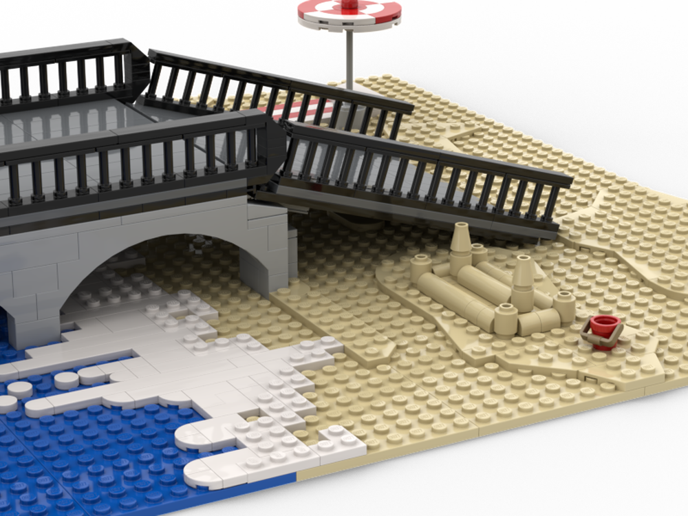 LEGO MOC-248780 Modular pier by Viernes | Rebrickable - Build with LEGO