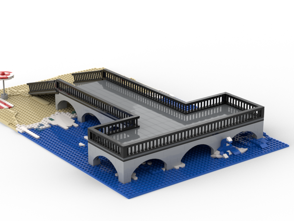 LEGO MOC-248780 Modular pier by Viernes | Rebrickable - Build with LEGO