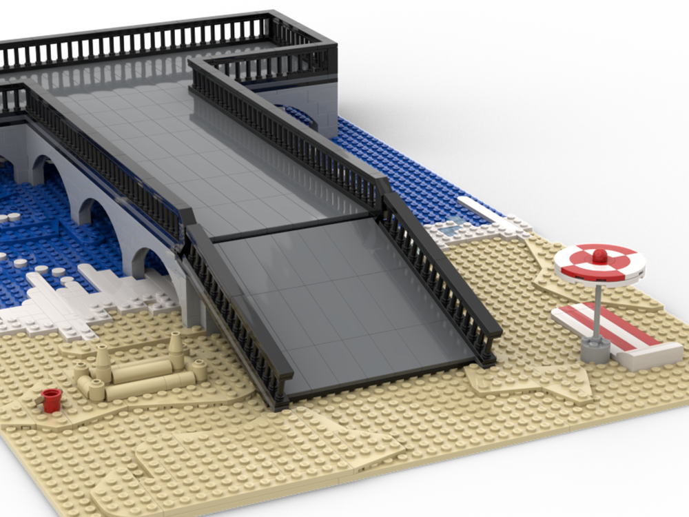 LEGO MOC-248780 Modular pier by Viernes | Rebrickable - Build with LEGO